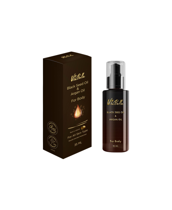 روغن پوست سیاه دانه و آرگان فرانسوی ویتابلا
