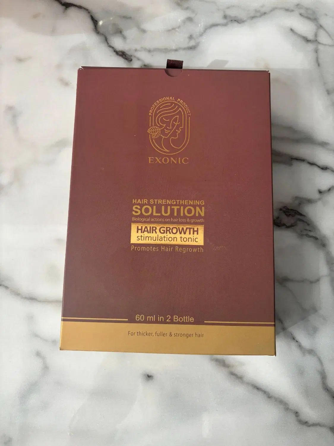 تونیک ضد ریزش و محرک رشد مجدد مو آمریکایی اصل به همراه اپلیکاتور - EXONIC