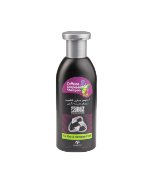 شامپو کافئین و روغن هسته انگور دکتر بیز- 300میل