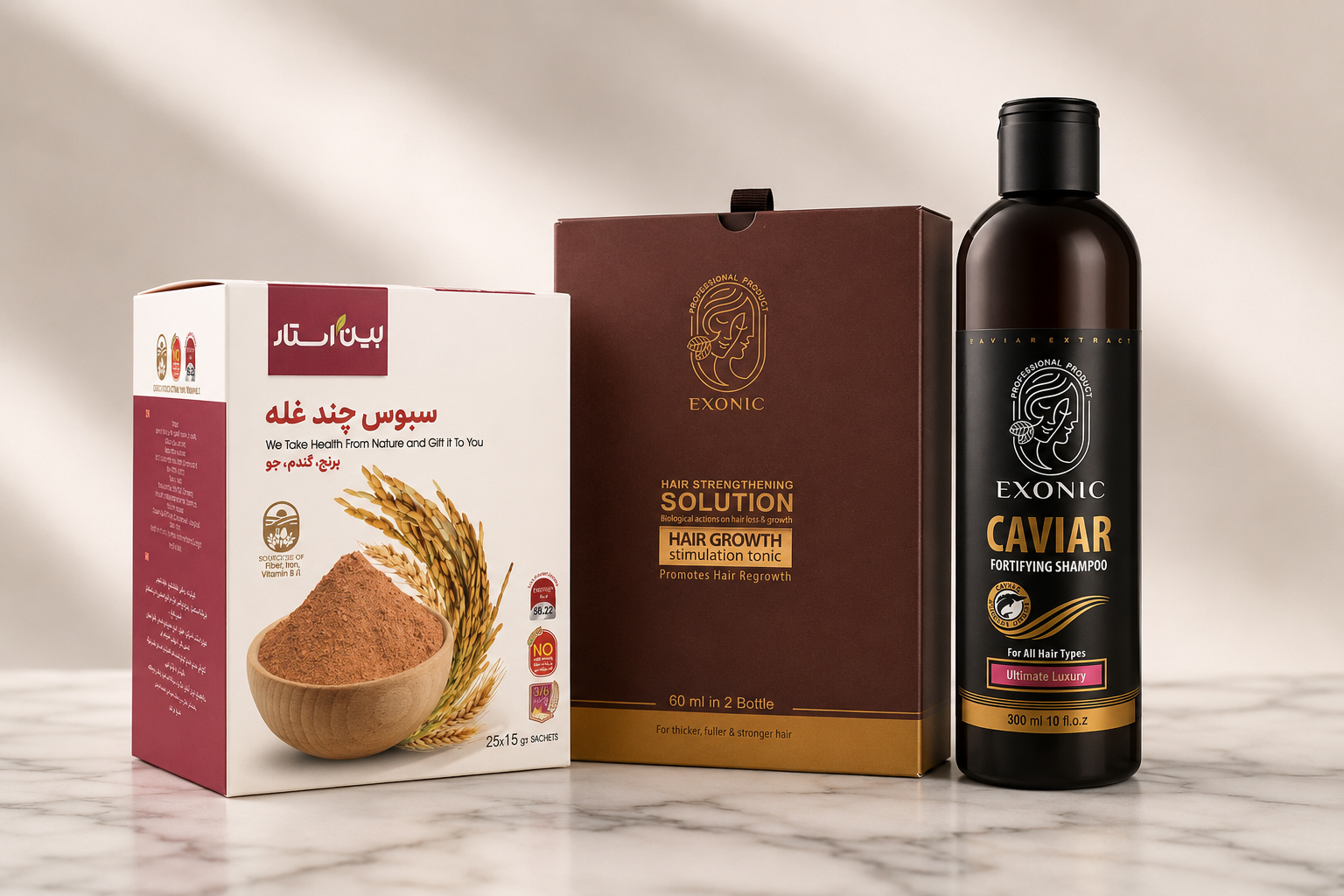 پک قطع ریزش رو رویش مجدد (تضمینی)